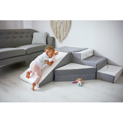4 Großbausteine Rutsche-Softplay-Set 4 Großbausteine Rutsche-Softplay-Set